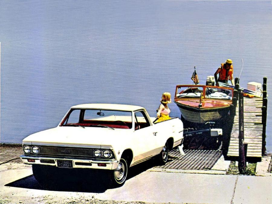  Chevrolet El Camino Custom 1966 года  (фото 30 из 33)